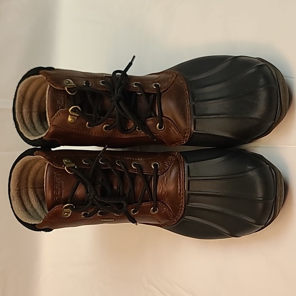 Mens Sperry Leather Waterproof Duck Boots size 11 - Picture 2 of 8